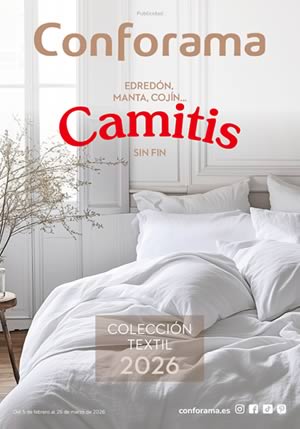 Catálogo Conforama Guía de Textil 2026